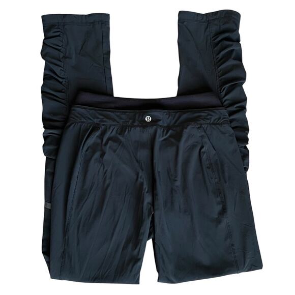 Lululemon Women’s Runderful Pant In Black Lined Joggers Size 4 - Picture 8 of 13